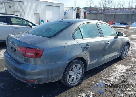 2017 Volkswagen Jetta 1.4T S z USA, uszkodzony, nr VIN 3VW2B7AJ5HM335862